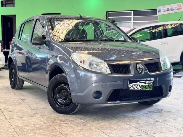 Carro Renault Sandero 2010 Authentique 1.0