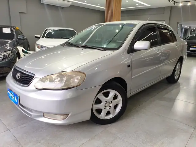 Carro Toyota Corolla 2004 Sedan SEG 1.8 16V (nova série) (aut)