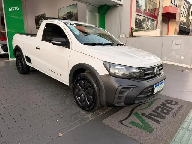 Carro Volkswagen Saveiro 2025 Robust Total Flex 16V