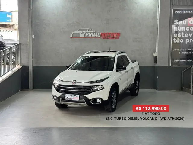 Carro Fiat Toro 2020 2.0 TDI Volcano Auto 4WD