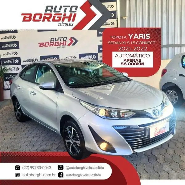 Carro Toyota Yaris Sedan 2022 1.5 XLS Connect CVT (Flex)