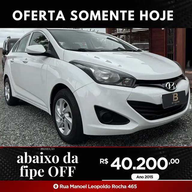 Carro Hyundai HB20S 2015 1.0 Comfort Plus (Flex)