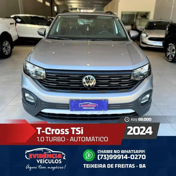 Carro Volkswagen T-Cross 2024 1.0 200 TSI 12V (Aut) (Flex)