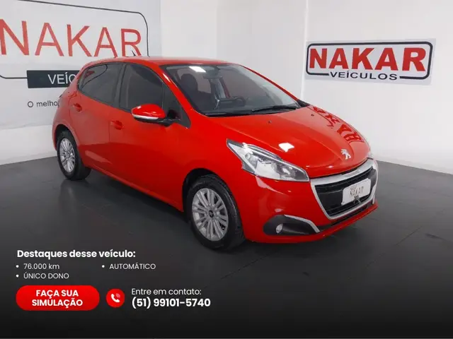 Carro Peugeot 208 2019 Active Pack 1.6 16V (Flex) (Aut)