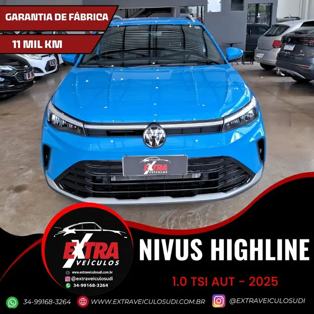 Carro Volkswagen Nivus 2025 Highline 200 TSI