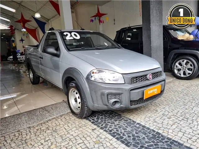 Carro Fiat Strada 2020 Hard Working 1.4 (Flex) (Cabine Simples)