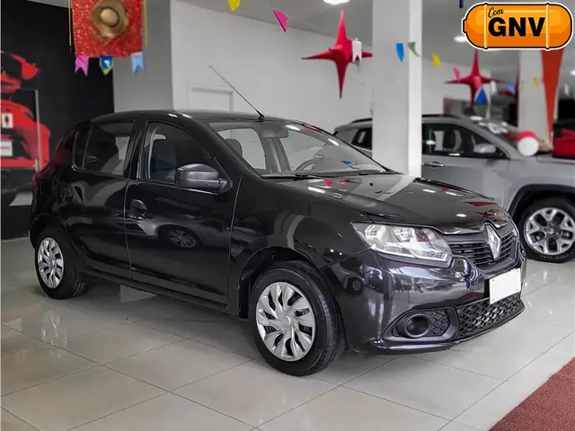 Carro Renault Sandero 2019 Authentique 1.0 12V SCe (Flex)
