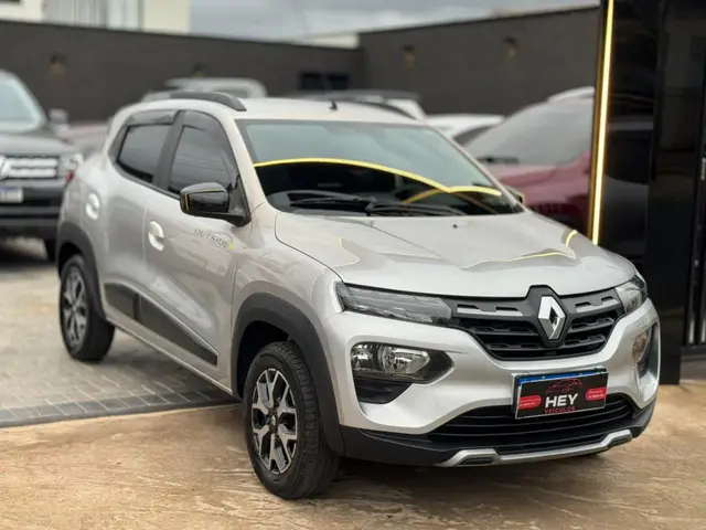 Carro Renault Kwid 2024 Outsider 1.0 12v SCe (Flex)