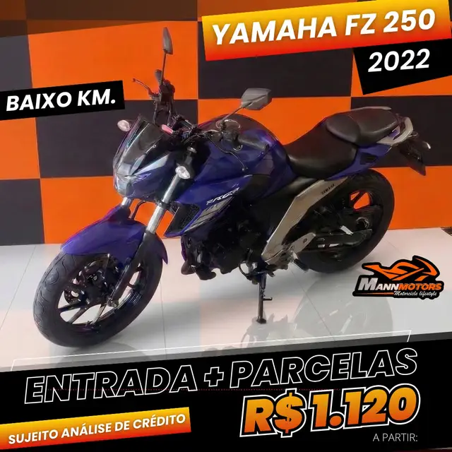 Moto Yamaha Fazer FZ25 2022 ABS
