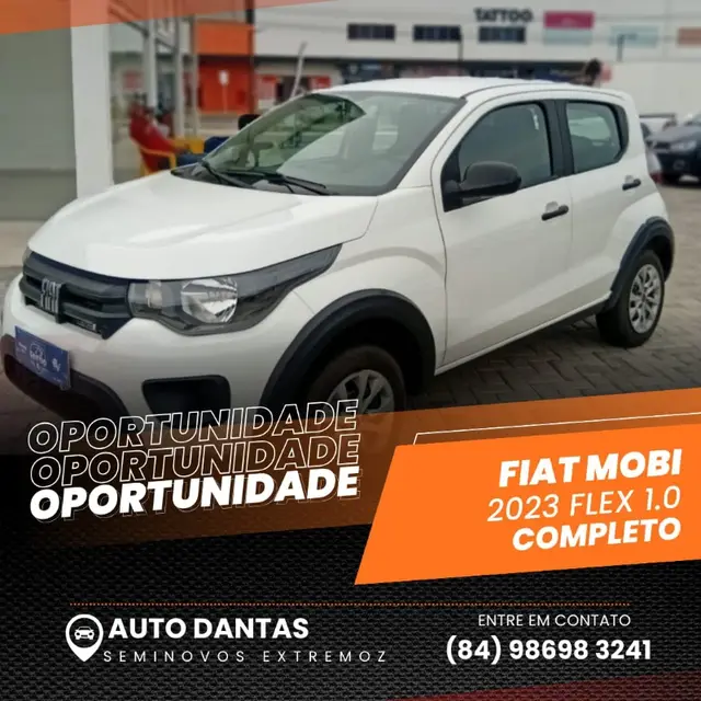 Carro Fiat Mobi 2024 Like 1.0