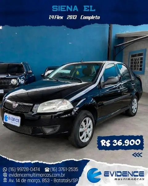 Carro Fiat Siena 2013 EL 1.4 8V (Flex)