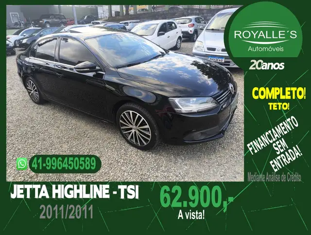 Carro Volkswagen Jetta 2011 2.0 TSI Highline DSG