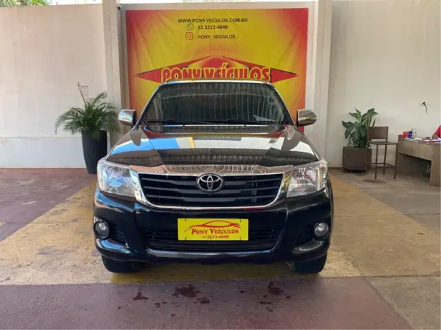 Carro Toyota Hilux Cabine Dupla 2012 Hilux 2.7 SR CD 4x2 (Flex) (Aut)