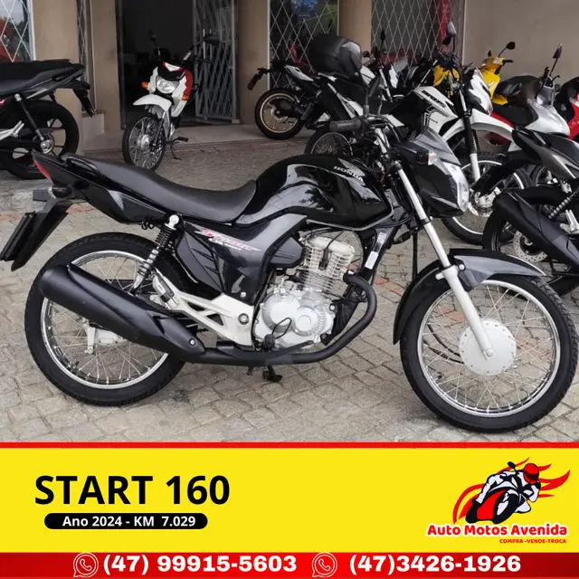 Moto Honda CG 160 2024 Start