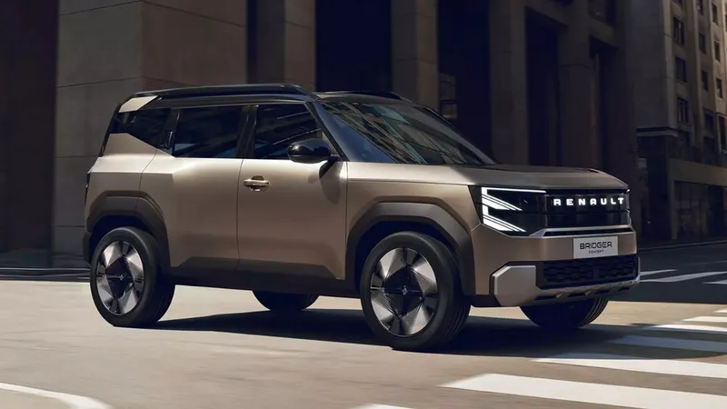 Renault Bridger é jipe à lá Defender com base de Kardian e híbrido como Duster