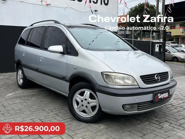 Carro Chevrolet Zafira 2003 2.0 16V