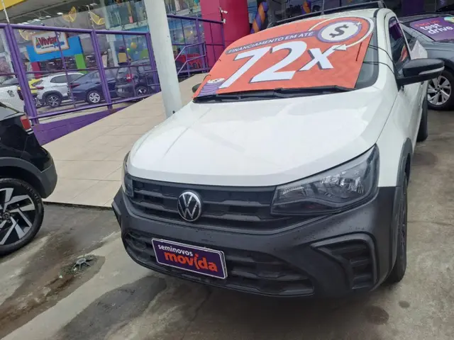 Carro Volkswagen Saveiro 2024 Robust Total Flex 16V