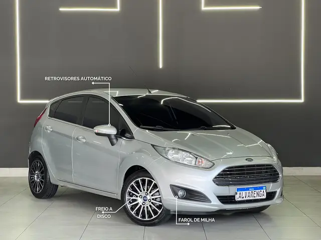 Carro Ford New Fiesta Hatch 2016 New Fiesta Titanium 1.6 16V PowerShift