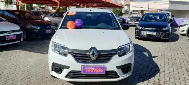 Carro Renault Logan 2024 Zen 1.0