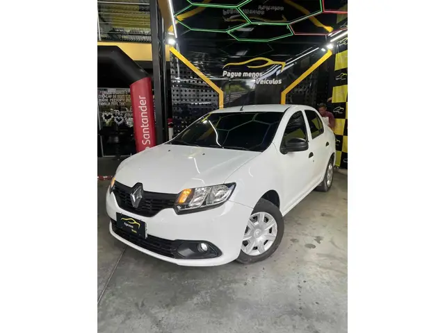 Carro Renault Logan 2018 Authentique 1.0 12V SCe (Flex)