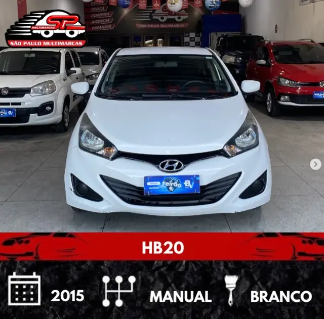 Carro Hyundai HB20 2015 1.0 Comfort (Flex)