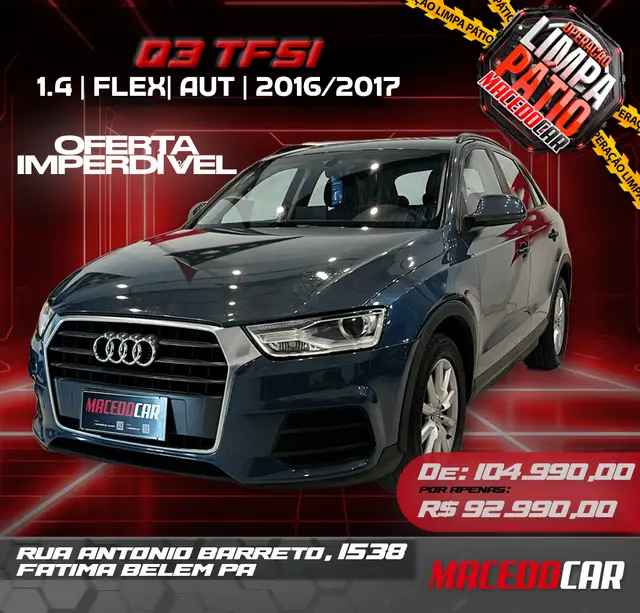 Carro Audi Q3 2017 1.4 TFSI Ambition S Tronic