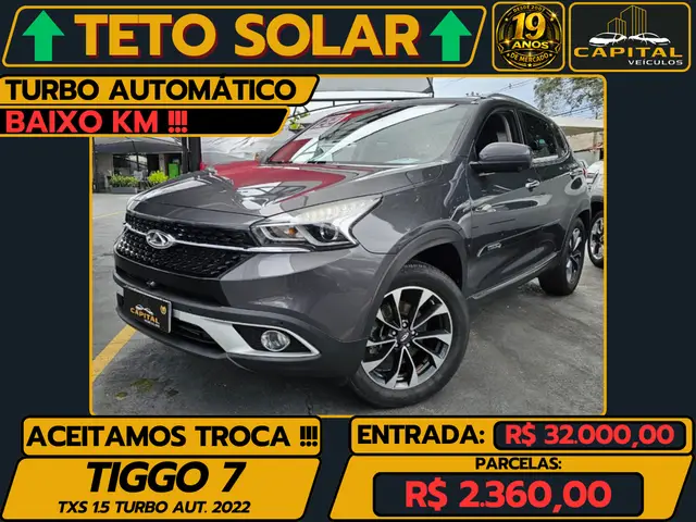 Carro CAOA Chery Tiggo 7 2022 TXS 1.5