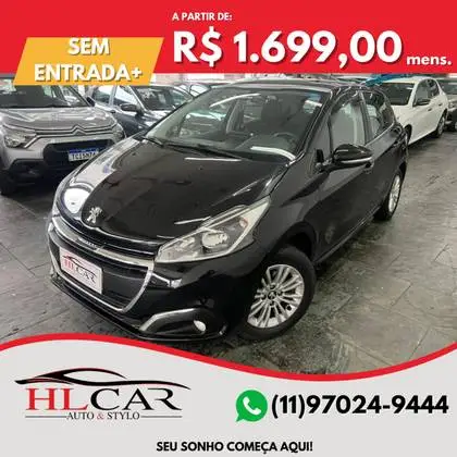 Carro Peugeot 208 2018 Allure 1.6 16V (Flex) (Aut)