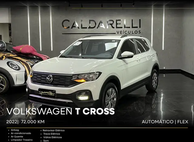 Carro Volkswagen T-Cross 2022 1.0 200 TSI Sense (Aut) (Flex)