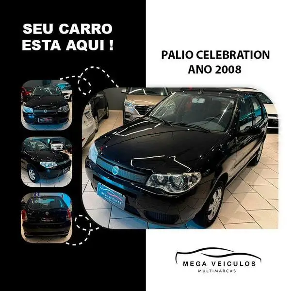 Carro Fiat Palio 2008 1.8 R (Flex)