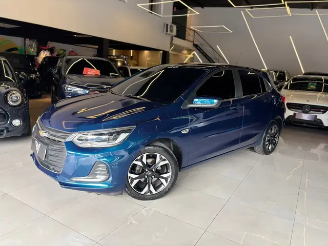 Carro Chevrolet Onix 2021 Premier 1.0 Turbo (Flex) (Aut)