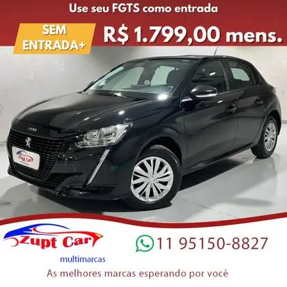 Carro Peugeot 208 2024 Like 1.0