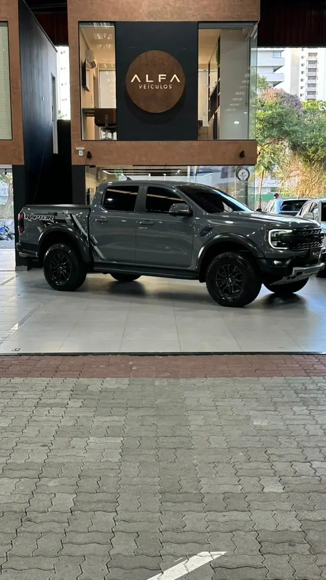 Carro Ford Ranger Cabine Dupla 2024 Raptor 3.0 V6 Bi-Turbo AT