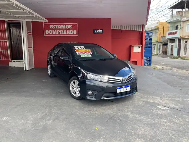 Carro Toyota Corolla 2015 Sedan 1.8 Dual VVT-i GLi Multi-Drive (Flex)