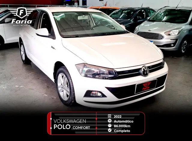 Carro Volkswagen Polo 2022 1.0 200 TSI Comfortline (Aut) (Flex)