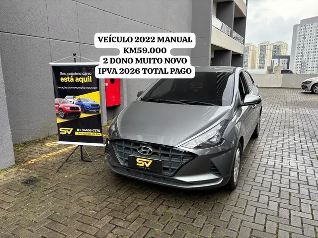 Carro Hyundai HB20 2022 Evolution Bluelink 1.0 (Aut.)