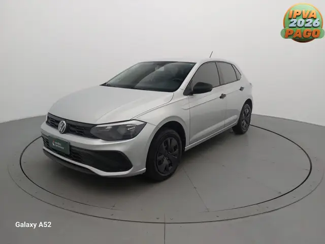 Carro Volkswagen Polo 2025 Track 1.0 Flex 12V 5p