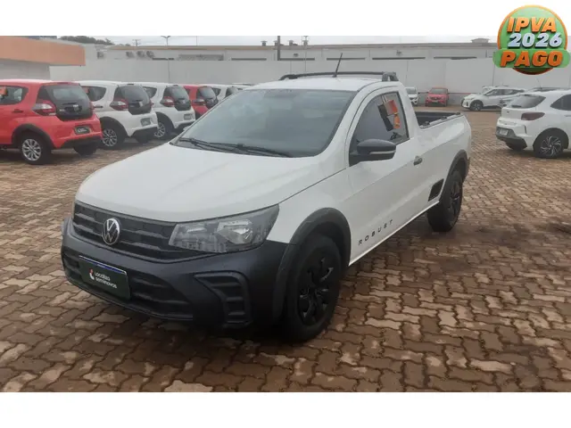 Carro Volkswagen Saveiro 2024 Robust CS 1.6