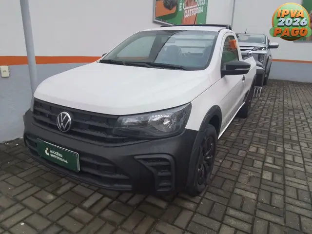 Carro Volkswagen Saveiro 2024 Robust CS 1.6