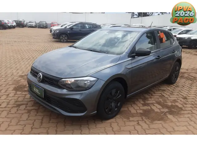 Carro Volkswagen Polo 2025 Track 1.0 Flex 12V 5p