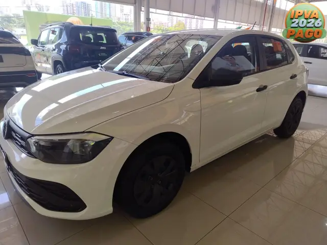Carro Volkswagen Polo 2025 Track 1.0 Flex 12V 5p