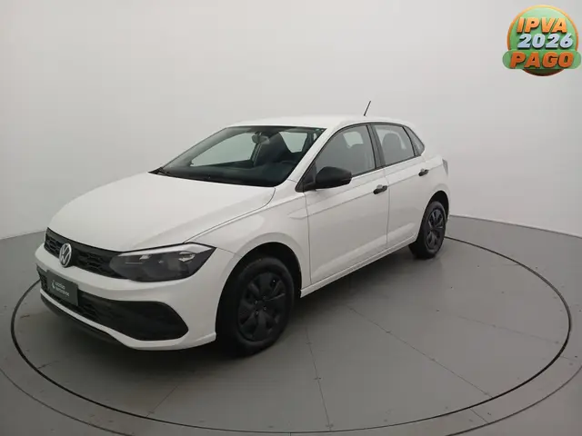 Carro Volkswagen Polo 2025 Track 1.0 Flex 12V 5p