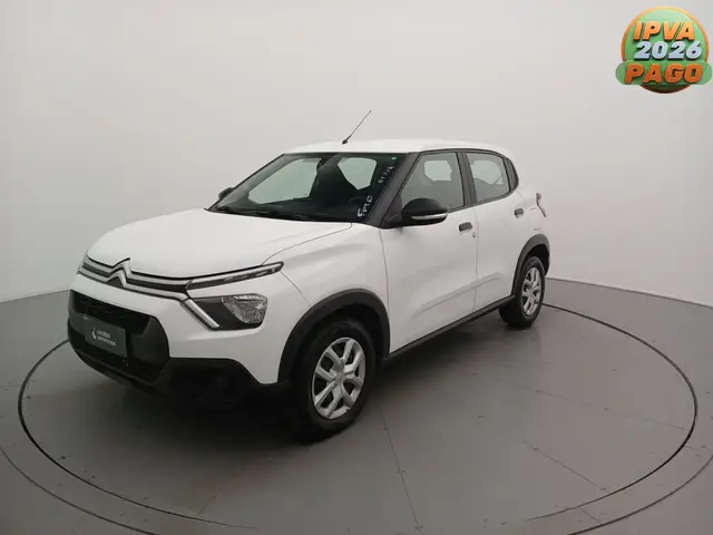 Carro Citroën C3 2025 Live Pack 1.0
