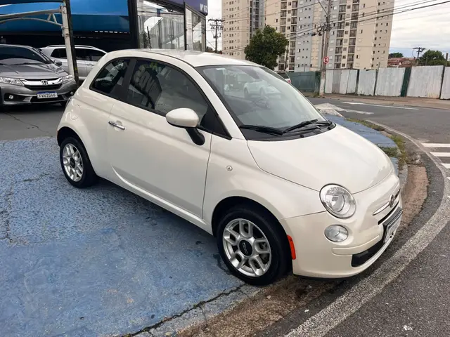 Carro Fiat 500 2014 Cult Dualogic 1.4 Evo (Flex)