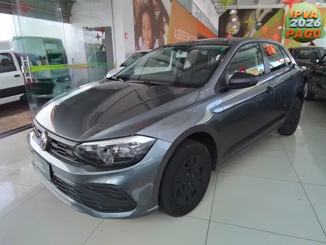 Carro Volkswagen Polo 2025 Track 1.0 Flex 12V 5p