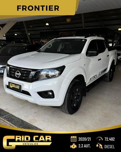 Carro Nissan Frontier 2021 2.3 CD Turbo Attack TDI Auto 4x4