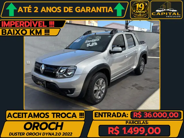 Carro Renault Duster Oroch 2022 2.0 16V Dynamique (Aut) (Flex)