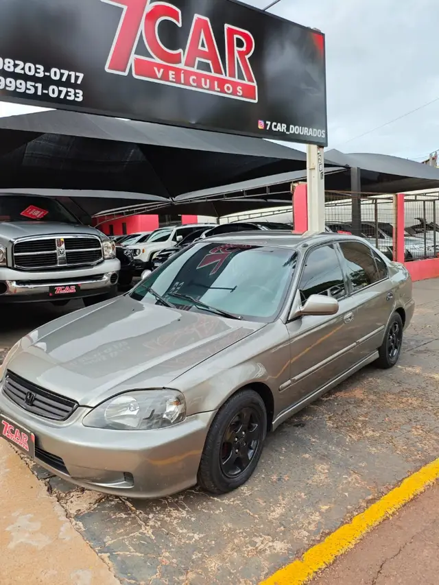 Carro Honda Civic 2000 Sedan LX 1.6 16V