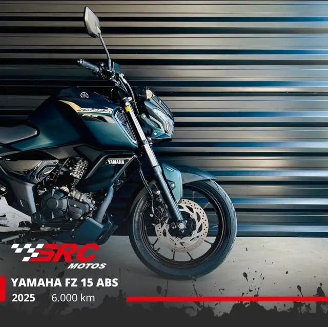 Moto Yamaha Fazer FZ15 2025 Connected