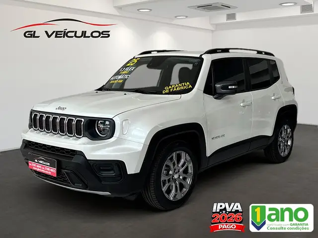 Carro Jeep Renegade 2025 Longitude T270 1.3 Turbo 4x2